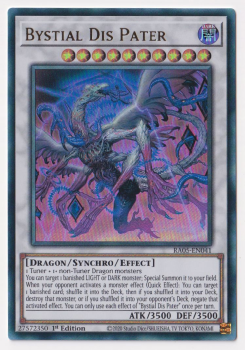 Bystial Dis Pater (Ultra Rare) single card from Yu-Gi-Oh!