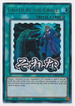 Called by the Grave (Ultra Rare) single card from Yu-Gi-Oh!