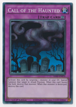 Call of the Haunted (Super Rare) single card from Yu-Gi-Oh!