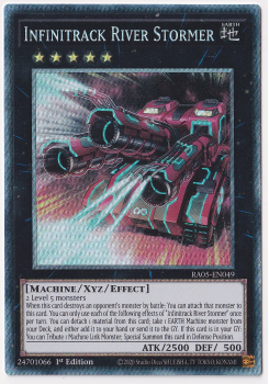 Infinitrack River Stormer (Collector's Rare) single card from Yu-Gi-Oh!