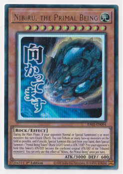 Nibiru, the Primal Being (Ultra Rare) single card from Yu-Gi-Oh!