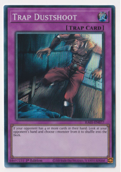 Trap Dustshoot (Super Rare) single card from Yu-Gi-Oh!