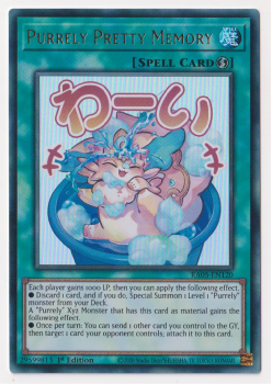 Purrely Pretty Memory (Ultra Rare) single card from Yu-Gi-Oh!
