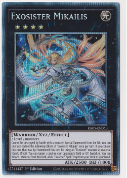 Exosister Mikailis (Collector's Rare) single card from Yu-Gi-Oh!