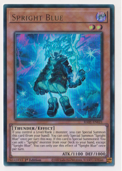 Spright Blue (Ultra Rare) single card from Yu-Gi-Oh!