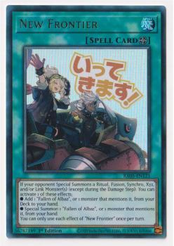 New Frontier (Ultra Rare) single card from Yu-Gi-Oh!