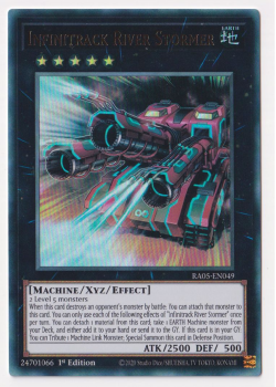 Infinitrack River Stormer (Ultra Rare) single card from Yu-Gi-Oh!