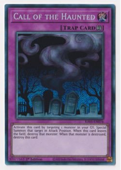 Call of the Haunted (Secret Rare) single card from Yu-Gi-Oh!
