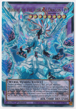 Mirrorjade the Iceblade Dragon (Ultra Rare) single card from Yu-Gi-Oh!