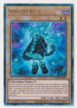 Spright Blue (Ultimate Rare) single card from Yu-Gi-Oh!