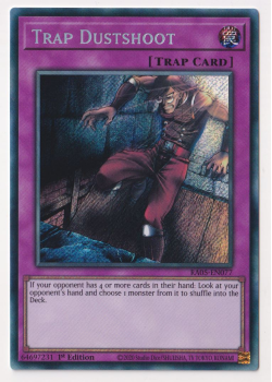 Trap Dustshoot (Secret Rare) single card from Yu-Gi-Oh!