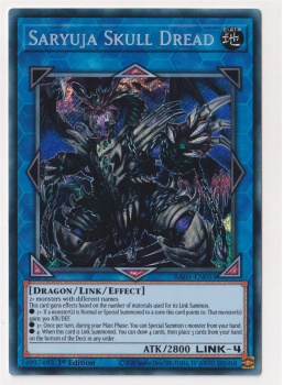Saryuja Skull Dread (Secret Rare) single card from Yu-Gi-Oh!