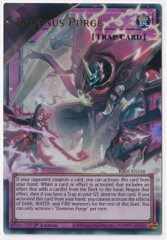 Dominus Purge (Ultra Rare) single card from Yu-Gi-Oh!