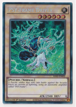 PSY-Frame Driver (Secret Rare) single card from Yu-Gi-Oh!