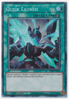 Quick Launch (Collector's Rare) single card from Yu-Gi-Oh!