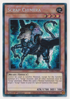 Scrap Chimera (Secret Rare) single card from Yu-Gi-Oh!