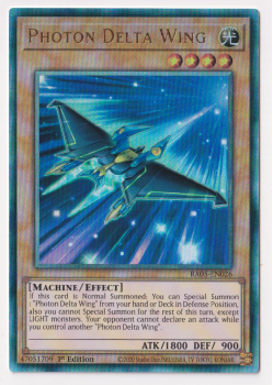 Photon Delta Wing (Ultimate Rare) single card from Yu-Gi-Oh!
