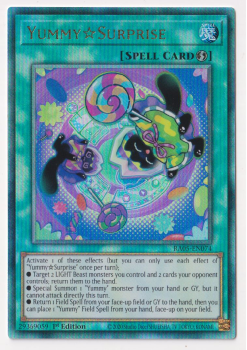 YummySurprise (Ultimate Rare) single card from Yu-Gi-Oh!