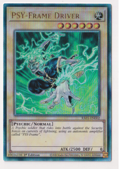 PSY-Frame Driver (Ultimate Rare) single card from Yu-Gi-Oh!