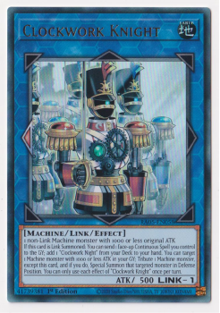 Clockwork Knight (Ultra Rare) single card from Yu-Gi-Oh!
