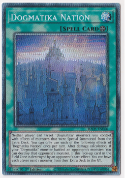 Dogmatika Nation (Collector's Rare) single card from Yu-Gi-Oh!