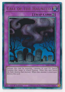 Call of the Haunted (Ultimate Rare) single card from Yu-Gi-Oh!