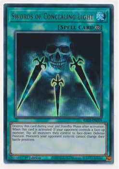 Swords of Concealing Light (Ultra Rare) single card from Yu-Gi-Oh!