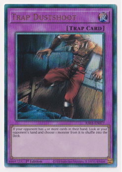 Trap Dustshoot (Ultimate Rare) single card from Yu-Gi-Oh!