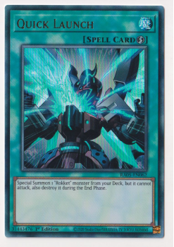 Quick Launch (Ultra Rare) single card from Yu-Gi-Oh!