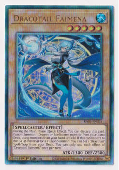 Dracotail Faimena (Ultimate Rare) single card from Yu-Gi-Oh!