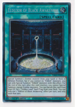 Eldlixir of Black Awakening (Secret Rare) single card from Yu-Gi-Oh!