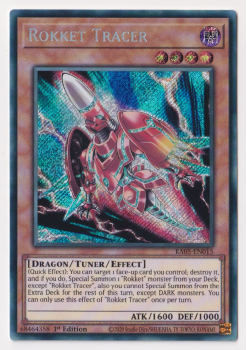 Rokket Tracer (Secret Rare) single card from Yu-Gi-Oh!