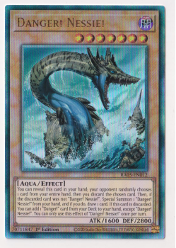 Danger! Nessie! (Ultimate Rare) single card from Yu-Gi-Oh!
