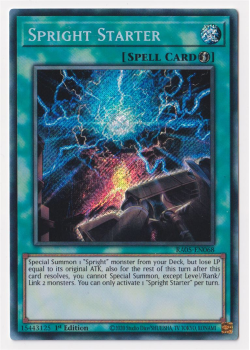 Spright Starter (Secret Rare) single card from Yu-Gi-Oh!