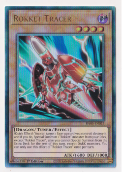 Rokket Tracer (Ultimate Rare) single card from Yu-Gi-Oh!
