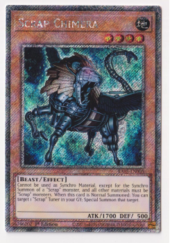 Scrap Chimera (Platinum Secret Rare) single card from Yu-Gi-Oh!
