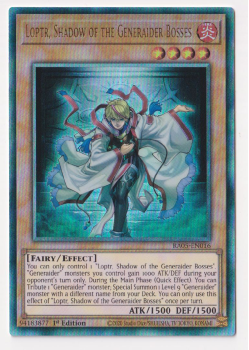 Loptr, Shadow of the Generaider Bosses (Ultimate Rare) single card from Yu-Gi-Oh!