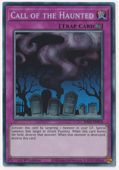 Call of the Haunted (Collector's Rare) single card from Yu-Gi-Oh!