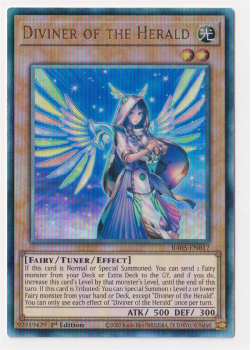 Diviner of the Herald (Ultimate Rare) single card from Yu-Gi-Oh!