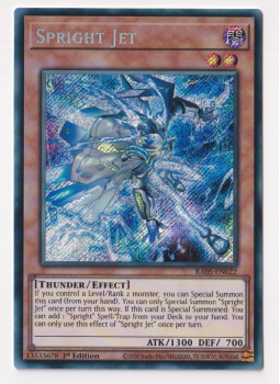 Spright Jet (Secret Rare) single card from Yu-Gi-Oh!