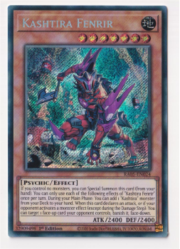 Kashtira Fenrir (Secret Rare) single card from Yu-Gi-Oh!