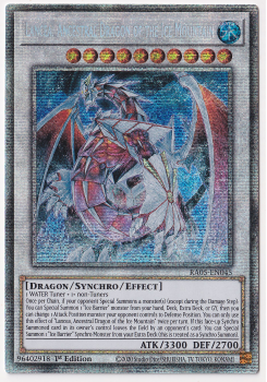 Lancea, Ancestral Dragon of the Ice Mountain (Starlight Rare) single card from Yu-Gi-Oh!