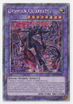 Despian Quaeritis (Platinum Secret Rare) single card from Yu-Gi-Oh!