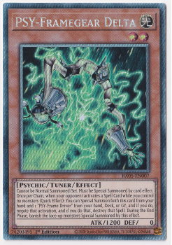 PSY-Framegear Delta (Collector's Rare) single card from Yu-Gi-Oh!