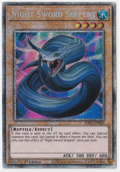 Night Sword Serpent (Starlight Rare) single card from Yu-Gi-Oh!