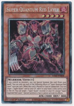 Super Quantum Red Layer (Collector's Rare) single card from Yu-Gi-Oh!
