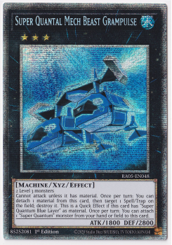 Super Quantal Mech Beast Grampulse (Starlight Rare) single card from Yu-Gi-Oh!