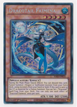 Dracotail Faimena (Secret Rare) single card from Yu-Gi-Oh!