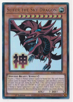 Slifer the Sky Dragon (Ultra Rare) single card from Yu-Gi-Oh!