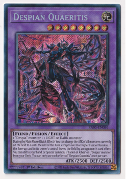 Despian Quaeritis (Secret Rare) single card from Yu-Gi-Oh!